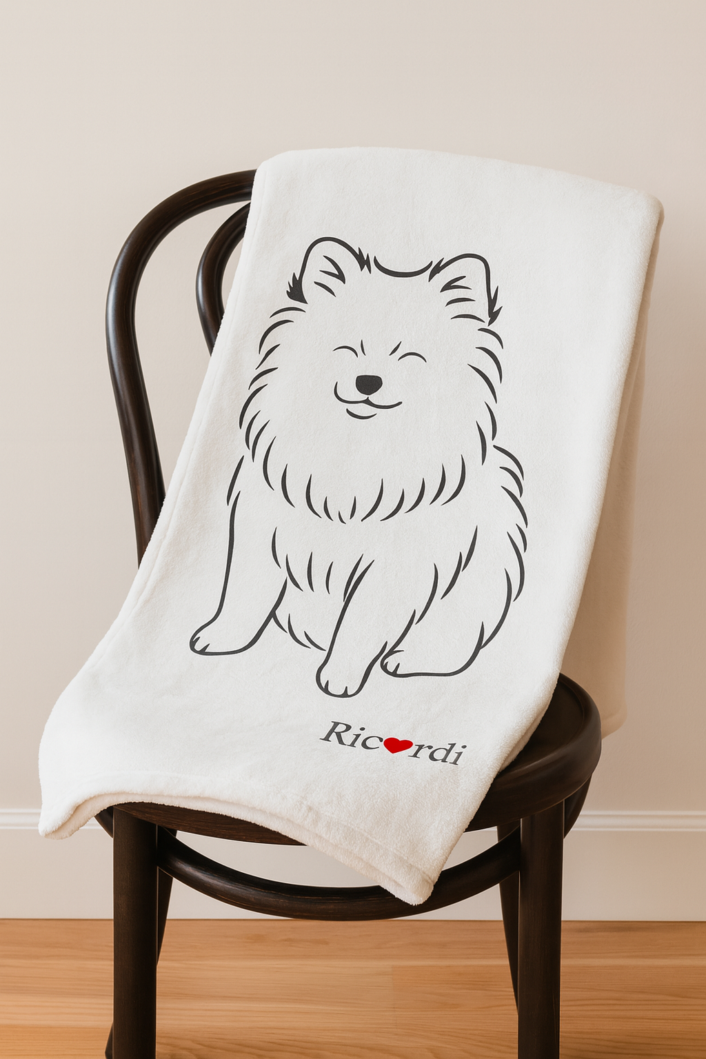 Manta Mascotas bordada