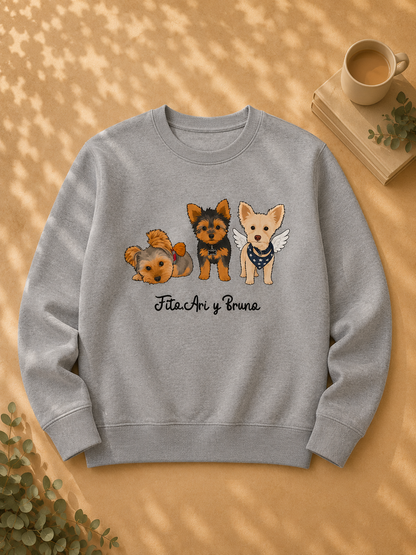 Sudadera Personalizada | Perritos en el cielo