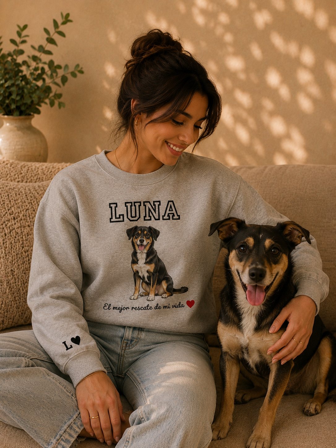 Sudadera Personalizada | Perritos Rescatados