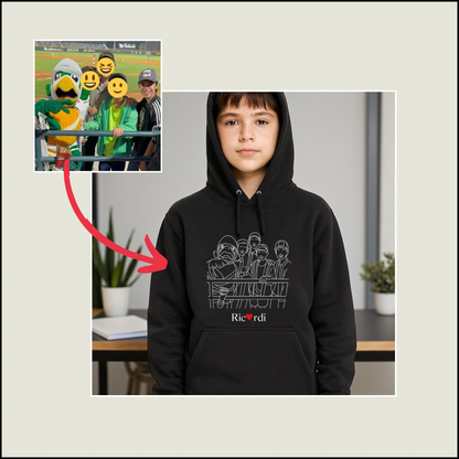 Hoodie Niñ@s & Teen bordada