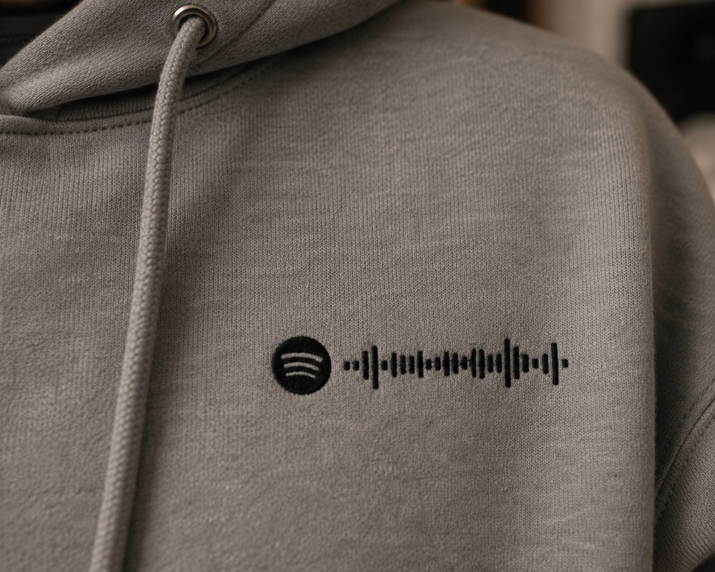 Sudadera Personalizada | Foto con Canción y código de Spotify