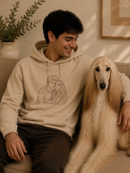 Sudadera Personalizada | Mascotas y/o Personas Silueta