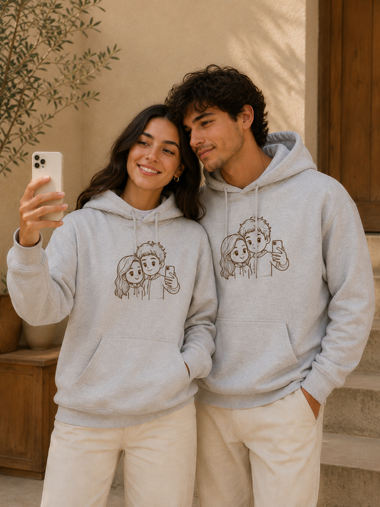 Sudadera Personalizada | Foto convertida en Caricatura