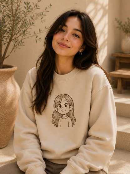 Sudadera Personalizada | Foto convertida en Caricatura