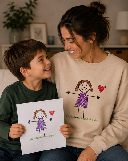 Sudadera Personalizada | Dibujo con Tipografía