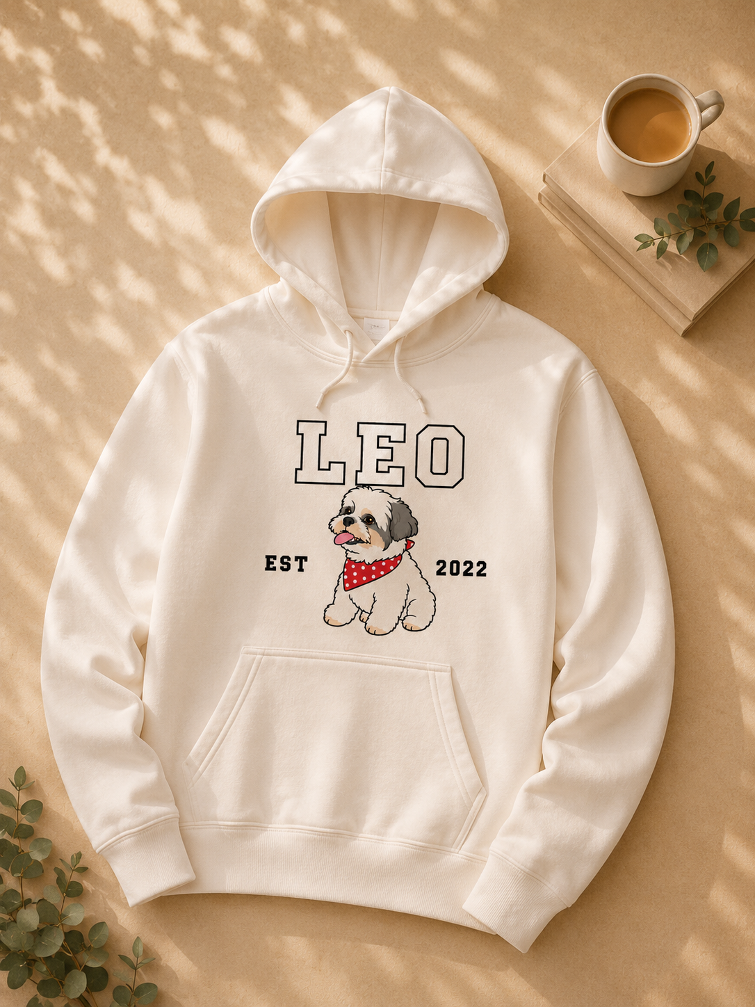 Sudadera Personalizada | Mascota con Nombre y fecha