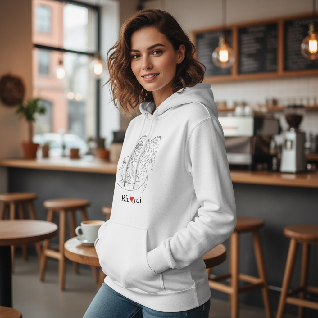 Hoodie Mascotas bordada