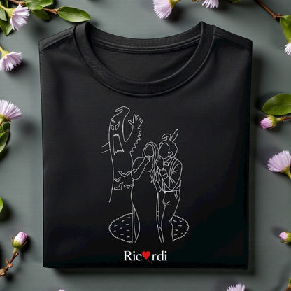 Playera de Mujer bordada