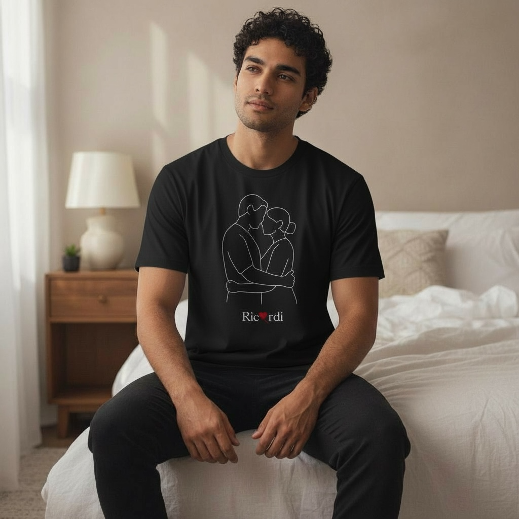 Playera de Hombre bordada