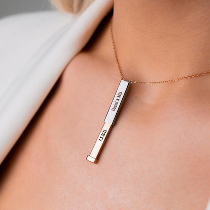 Collar de cilindro con mensaje secreto