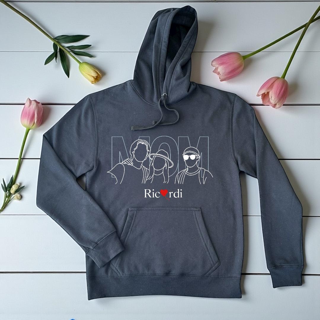 Hoodie MOM bordada