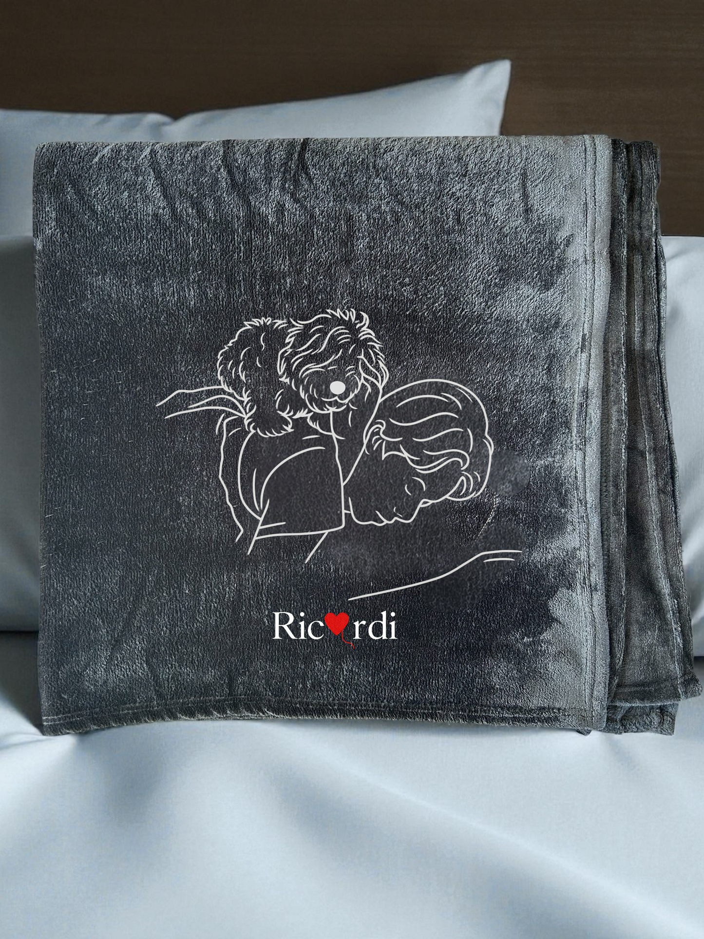 Manta Mascotas bordada