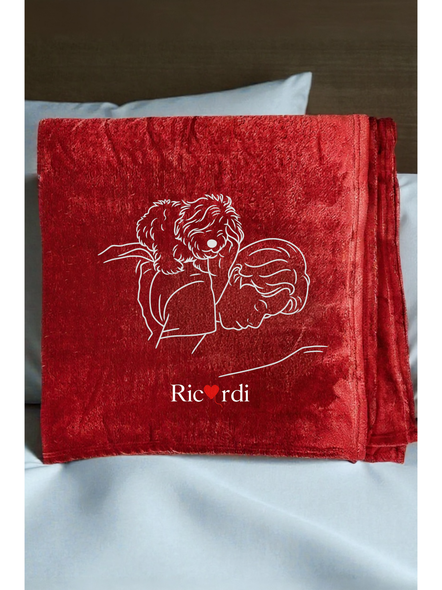 Manta Mascotas bordada