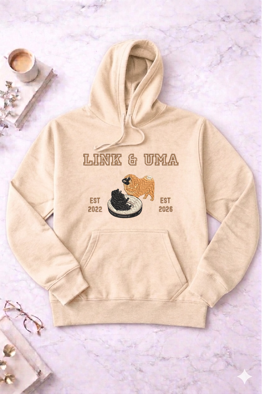 Sudadera Personalizada | Mascota con Nombre y fecha