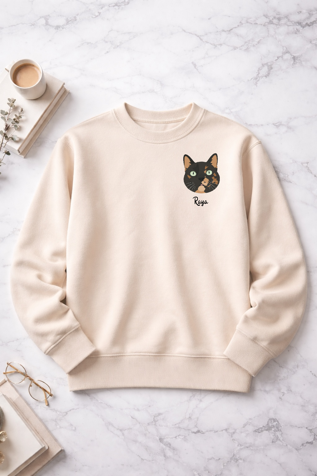 Sudadera Personalizada | Mascota y/o Personas a color - Esquina