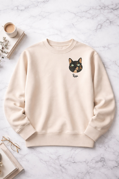 Sudadera Personalizada | Mascota y/o Personas a color - Esquina