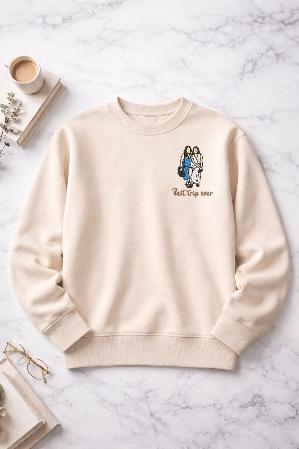 Sudadera Personalizada | Mascota y/o Personas a color - Esquina