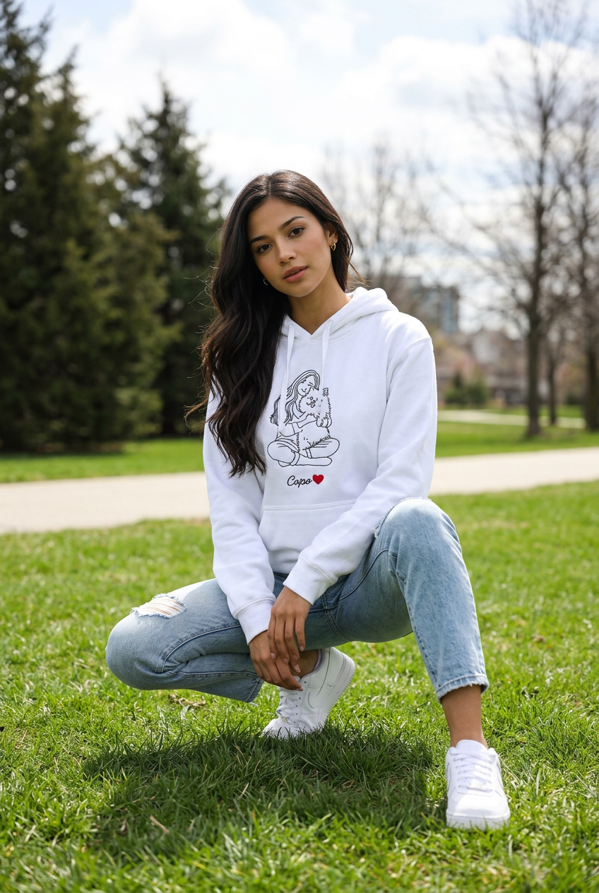 Sudadera Personalizada | Mascotas y/o Personas Silueta