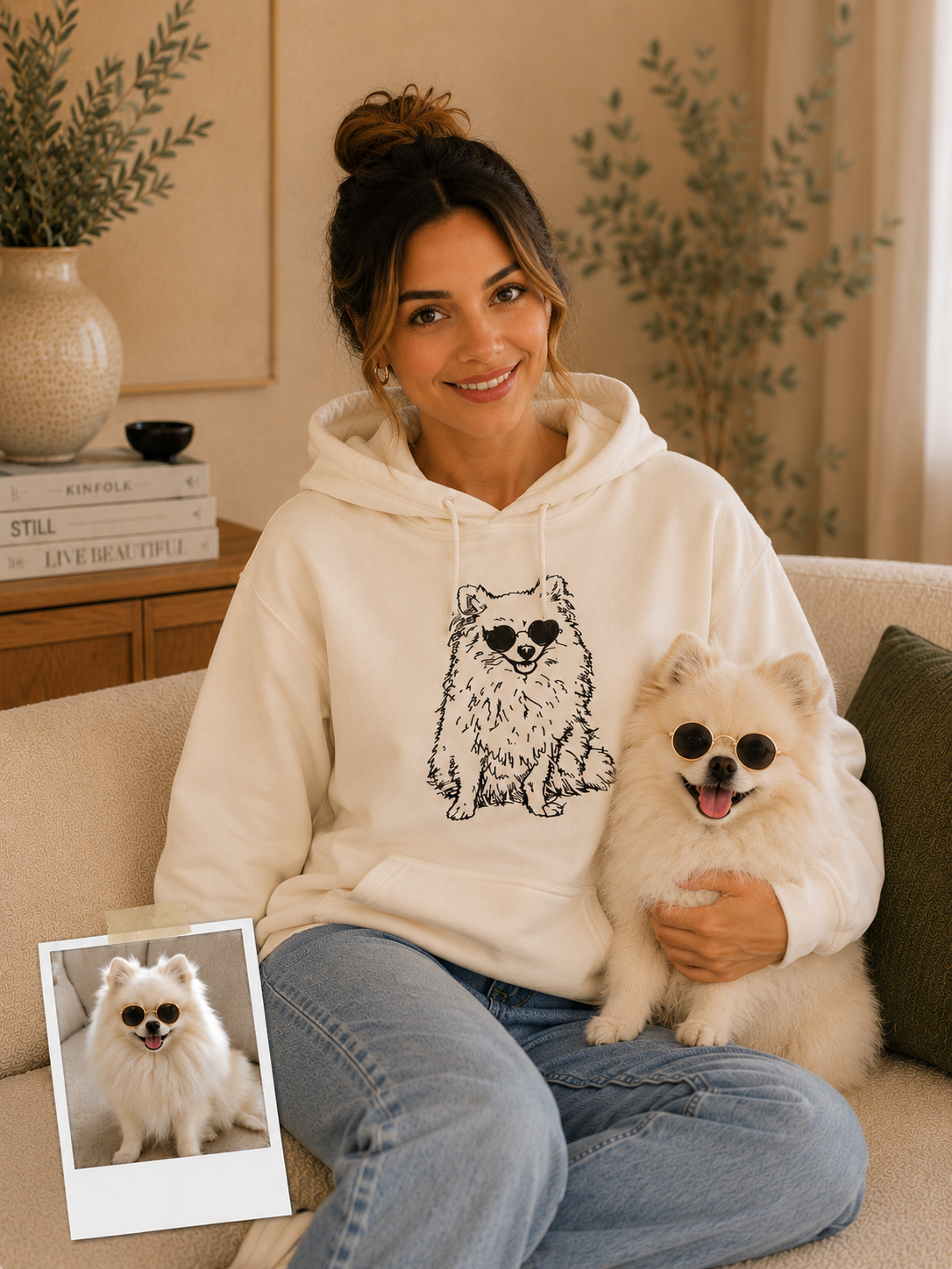 Sudadera Personalizada | Mascotas y/o Personas Silueta