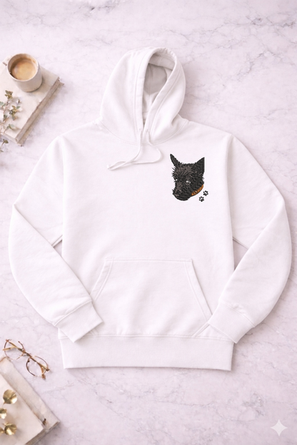 Sudadera Personalizada | Mascota y/o Personas a color - Esquina