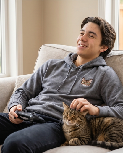 Sudadera Personalizada | Mascota y/o Personas a color - Esquina