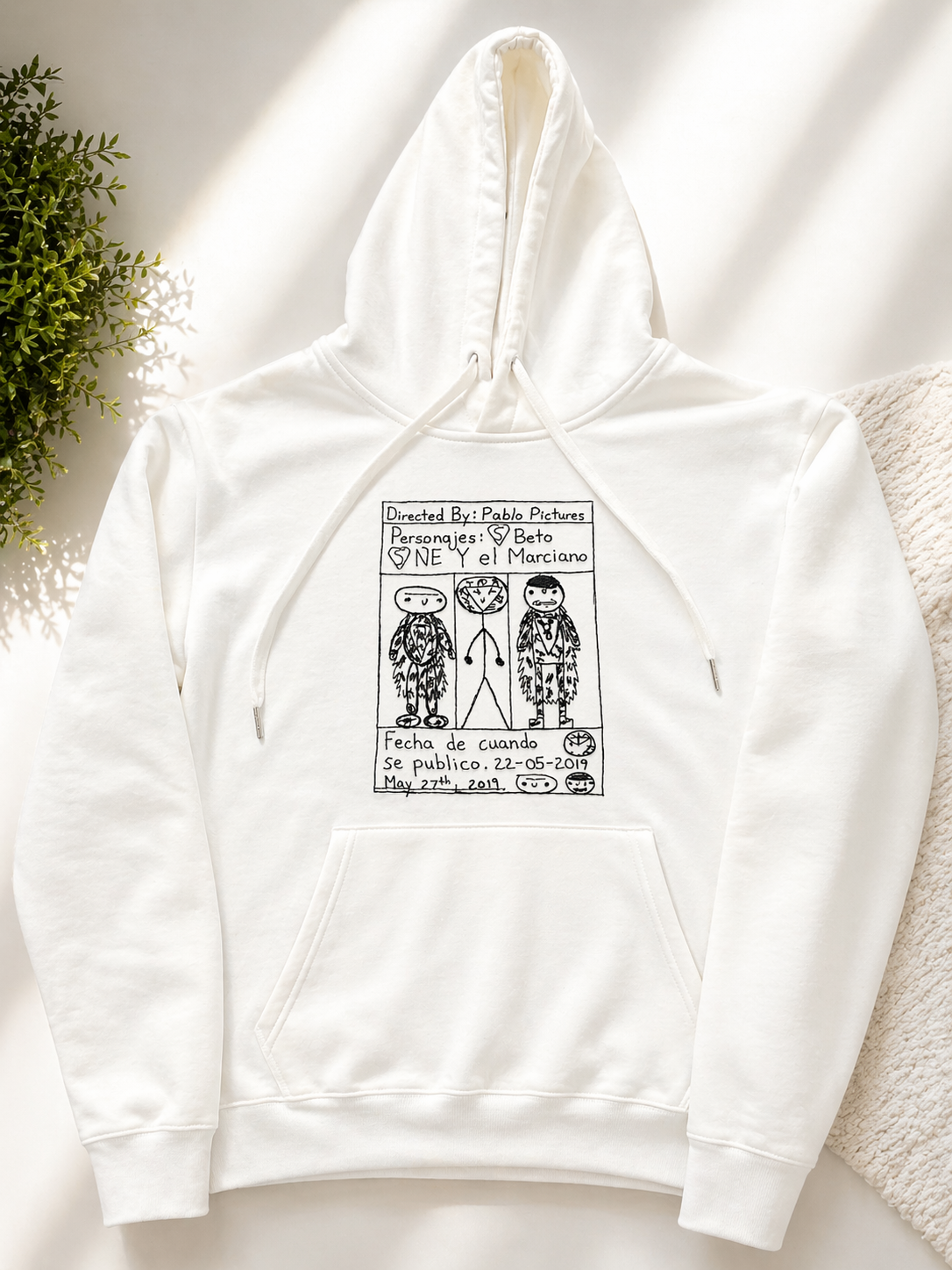 Sudadera Personalizada | Dibujo con Tipografía