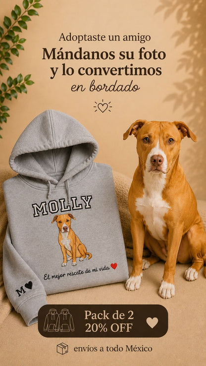 Sudadera Personalizada | Perritos Rescatados
