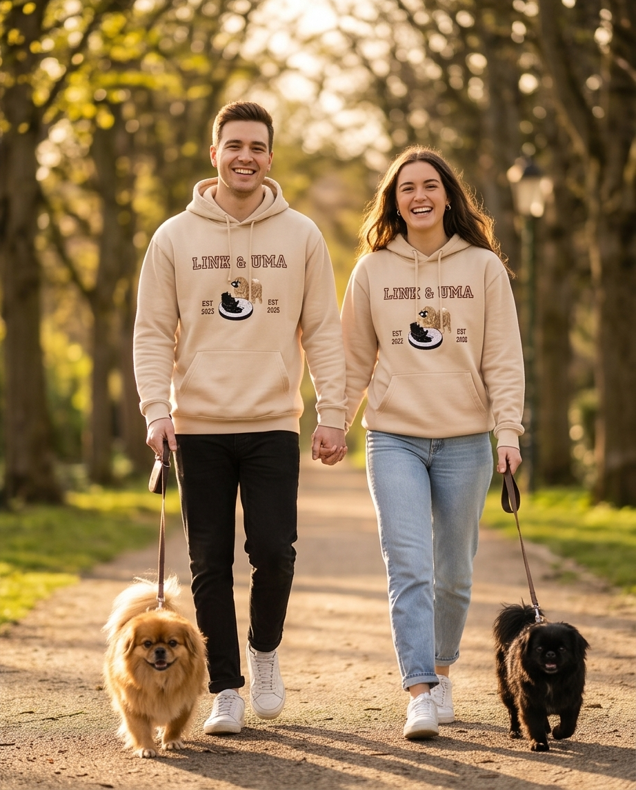 Sudadera Personalizada | Mascota con Nombre y fecha