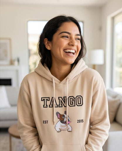 Sudadera Personalizada | Mascota con Nombre y fecha