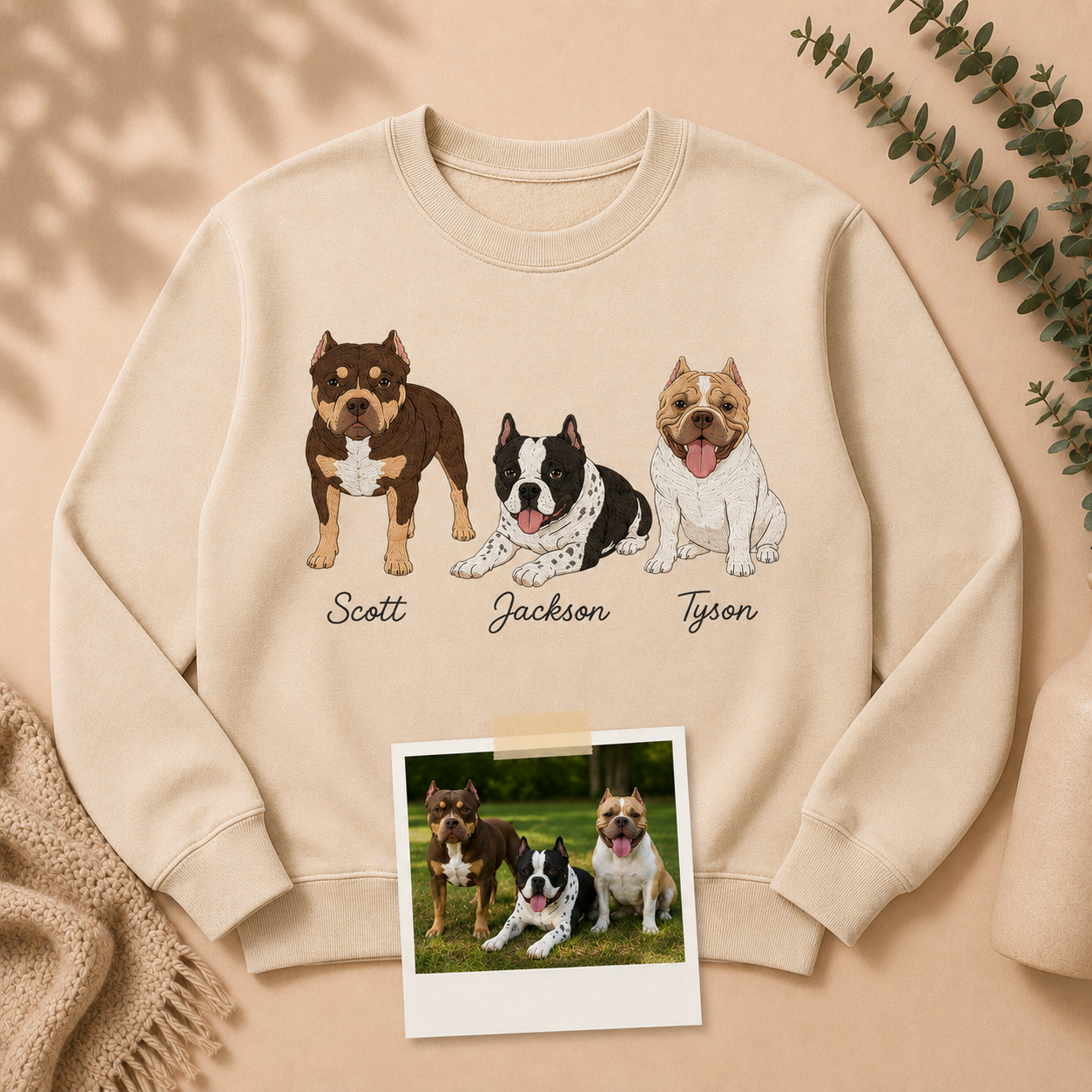 Sudadera Personalizada | Varias Mascotas