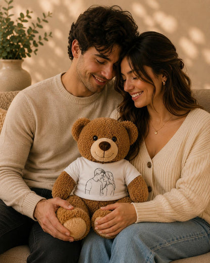 Osito con camiseta o sudadera Personalizada