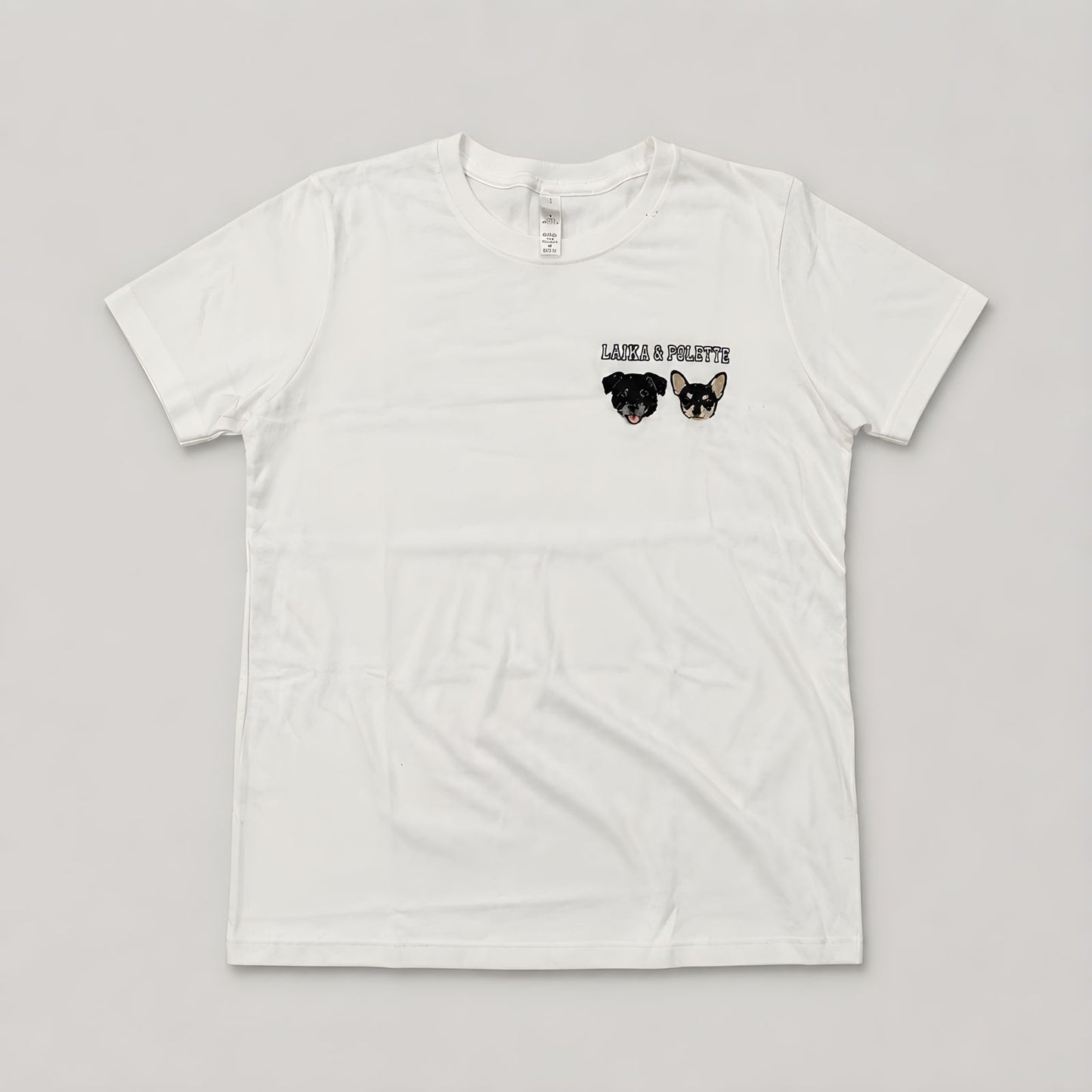 Playera Personalizada | Mascotas o Personas a color  - Esquina