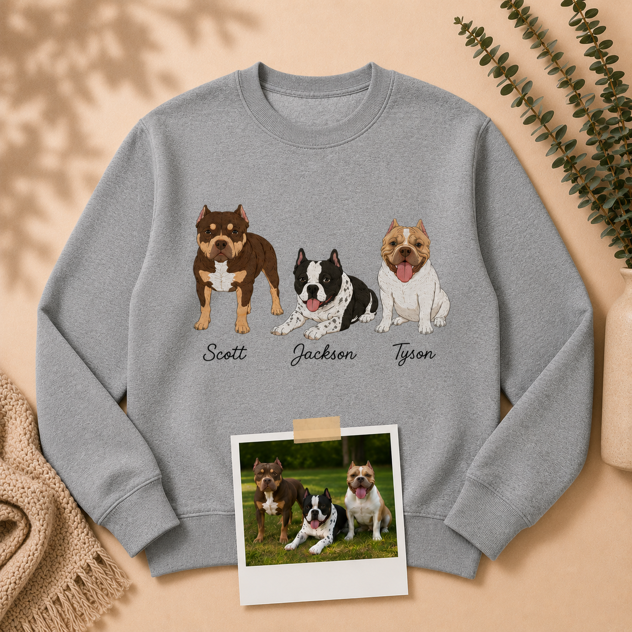 Sudadera Personalizada | Varias Mascotas
