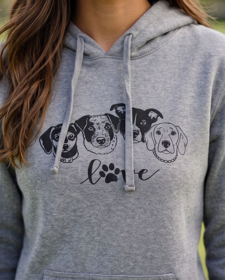 Sudadera Personalizada | Varias Mascotas