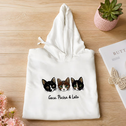 Sudadera Personalizada | Varias Mascotas